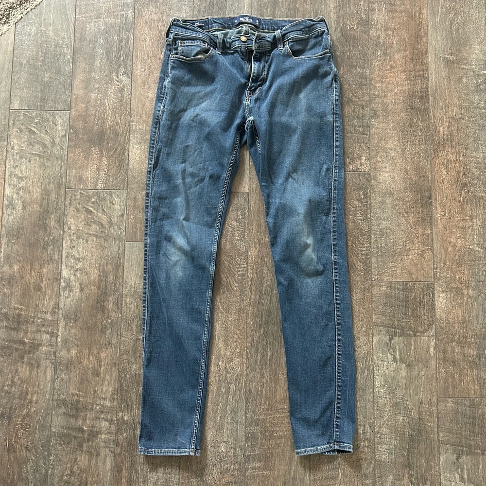 Hollister Mens Jeans Blue